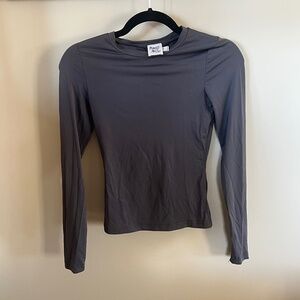 Arnim Long Sleeve Top Grey